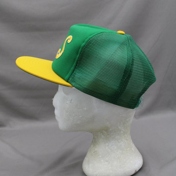 Vintage Crested Trucker Hat - Campbell River North Stars - Adult Snapback - Picture 4 of 8